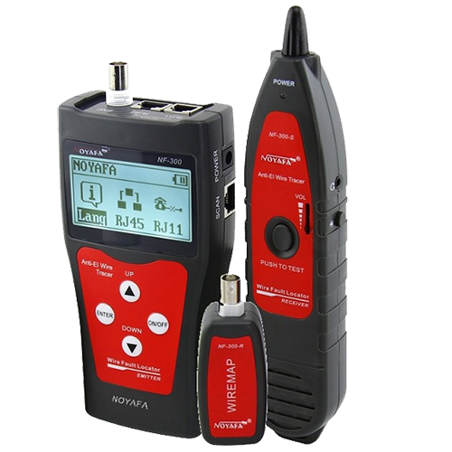Máy test cáp mạng- cáp đồng trục-USB và điện thoại NOYAFA NF-300