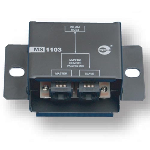 Bộ chia tín hiệu âm thanh micro thông báo Amperes MS1103