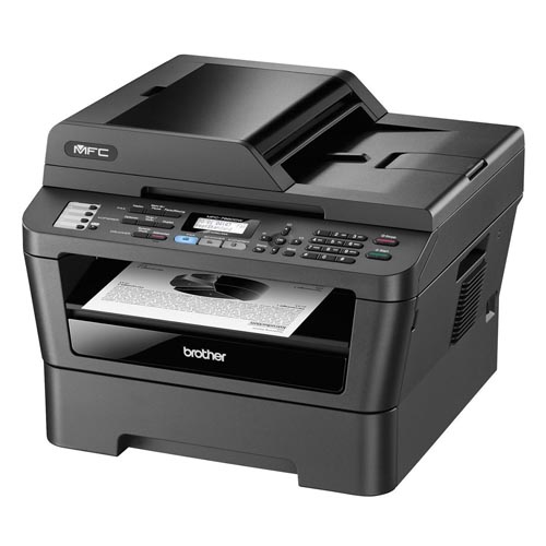 Máy Fax Brother MFC-L2701D, Duplex, In, Scan, Copy, Fax Laser trắng đen
