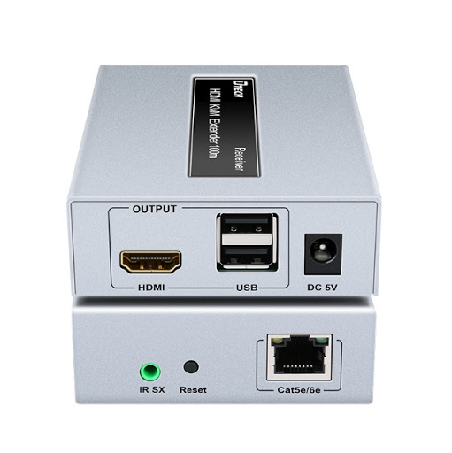 Khuếch Đại HDMI, USB Extender Over Ethernet 100M DTech DT-7054A