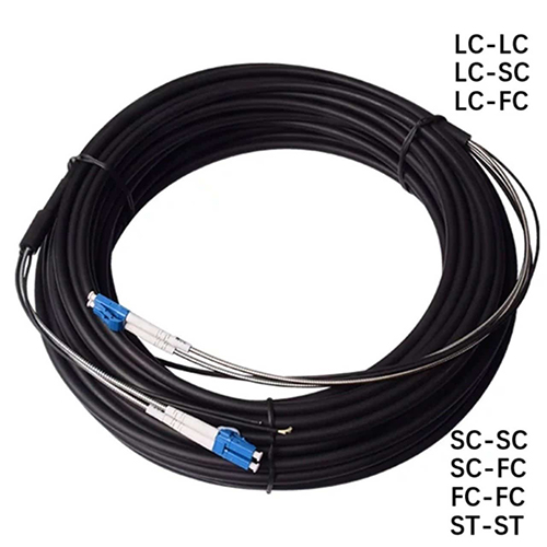 Cáp quang luồn ống TCNet GYFJH-OM2-2C MM D7.0 bấm 2 đầu 100m