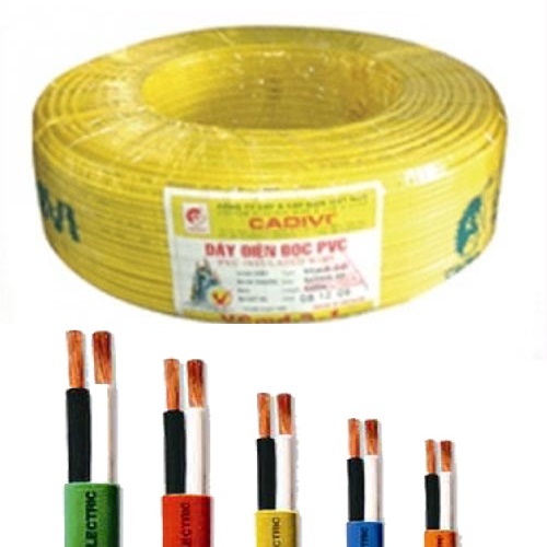 Dây điện PVC CADIVI VCmd-2x2.5
