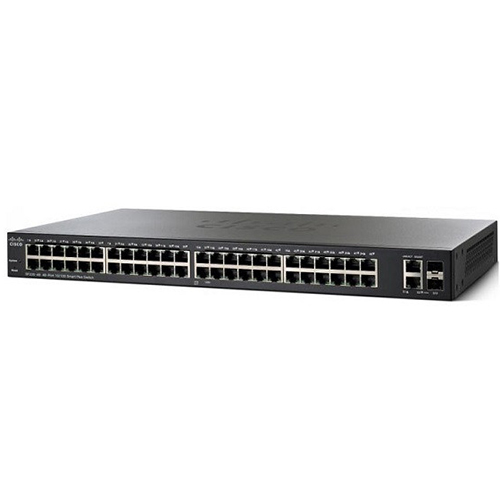 Switch Cisco SG220-50-K9-EU 48 x 10/100/1000Mbps + 2 x combo Gigabit SFP