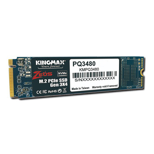 Ổ cứng SSD KINGMAX Zeus PQ3480 512GB NVMe M.2 2280 PCIe