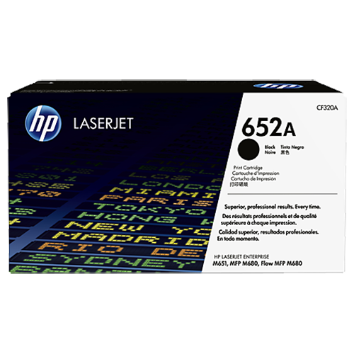 Mực in HP 652A Black Original LaserJet Toner Cartridge CF320A