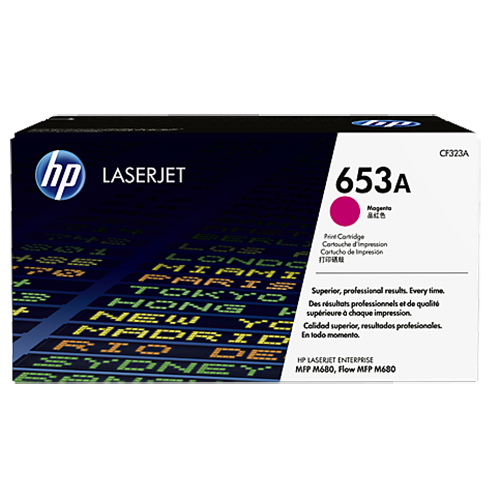 Mực in Laser màu đỏ HP 653A Magenta Original LaserJet Toner Cartridge (CF323A)