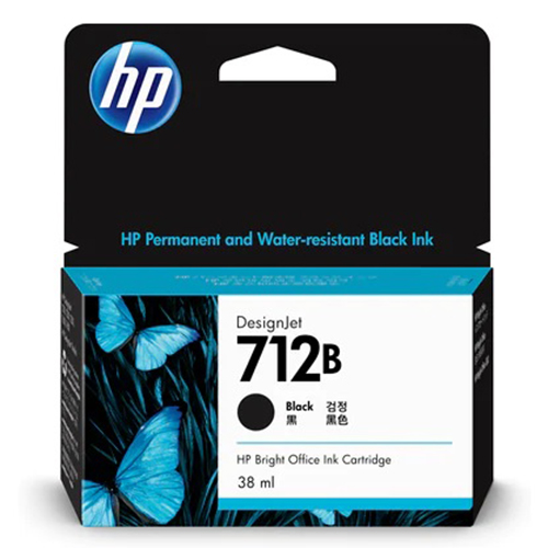 Mực in HP 712B 38-ml Black DesignJet Ink Cartridge (3ED28A)