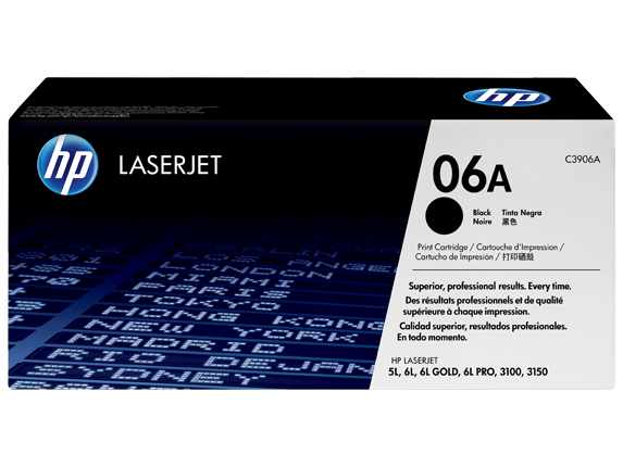 Mực in HP 06F Black LaserJet Toner Cartridge (C3906F)