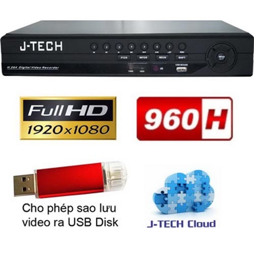 Đầu ghi J-Tech JT-2016D 16 kênh