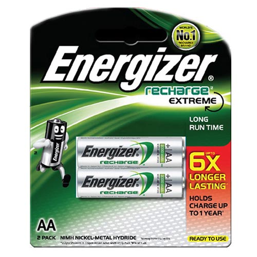 Pin sạc AA Energizer 2300 mAh vỉ 2 viên