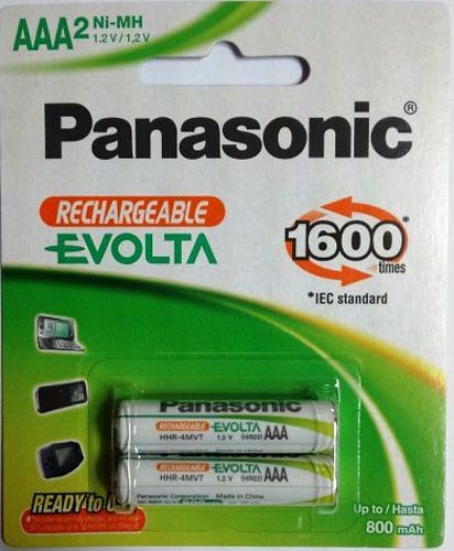 Pin sạc AAA Panasonic 800 mAh vỉ 2 viên