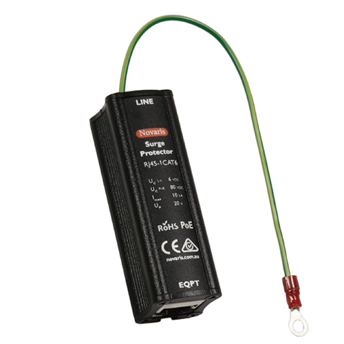 Thiết bị chống sét bảo vệ mạng máy tính NOVARIS UTP-RJ45-1CAT6 and POE