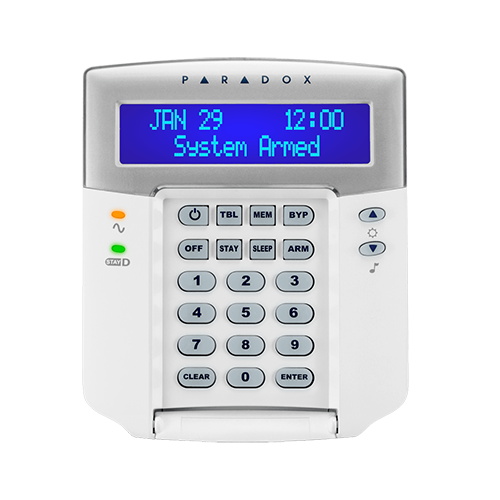 Bàn phím LCD Paradox K32LCD dùng cho tủ báo động SP4000, SP5500, SP6000