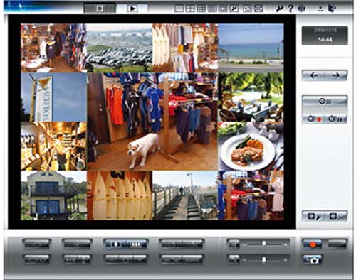 Phần mềm quản lý ghi hình 16 Camera IP View 100
