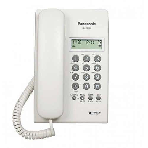 Điện thoại Panasonic KX-T7703 trắng