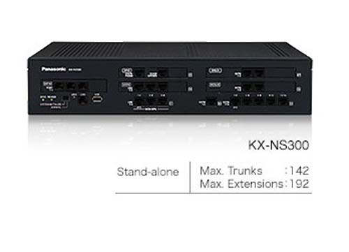 Tổng đài iP Panasonic KX-NS300, 12 trung kế, 32 máy nhánh
