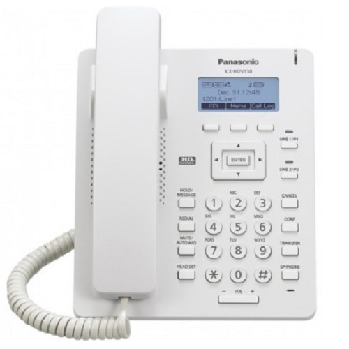 Điện thoại IP SIP Panasonic KX-HDV130 màu trắng