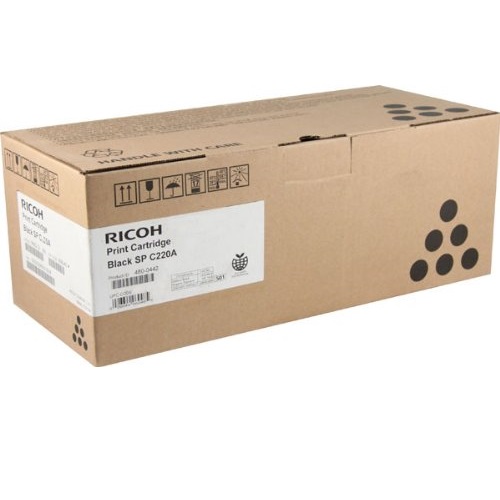 Mực máy in Ricoh SP C240DN, Laser màu, SP C220 Black