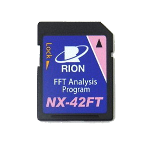 Phần mềm phân tích FFT NX-42FT Máy đo độ ồn Rion NL-42 và NL-52