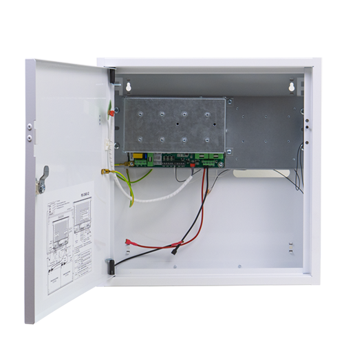 Tủ nguồn cấp điện cho hệ thống kiểm soát ra vào, điện áp 12V-5A Alarmtech SV-PWR1235