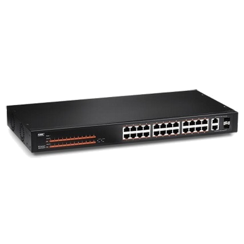 SMC SMCFS2601P 10/100Mbps EZ Switch PoE 24 Port