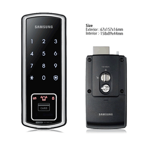 Khóa cửa vân tay điện tử SAMSUNG SHS-D600