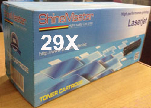 Mực ShineMaster 29X Black LaserJet Toner Cartridge