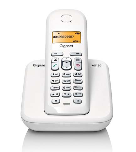 Điện thoại Siemens Gigaset AS180 White