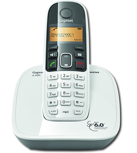 Điện thoại Siemens Gigaset A490 White