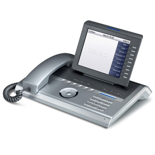 Điện thoại IP Unify OpenStage 80 HFA V2 silver-blue L30250-F600-C103