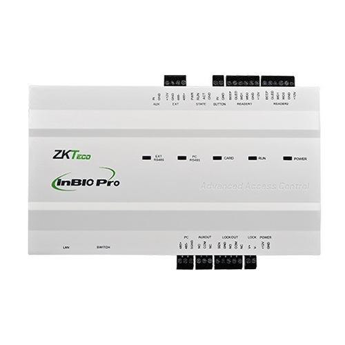 Bộ điều khiển trung tâm kiểm soát cửa ra vào 2 cửa ZKTeco inBio-260 Pro