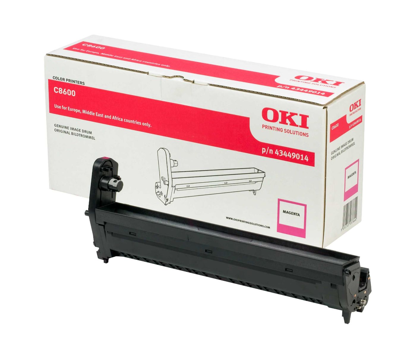 Oki C8600 Magenta Drum Unit