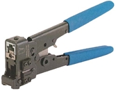 AMP Pro-Installer Modular Plug Hand Tool w/8-Position Line Die Set
