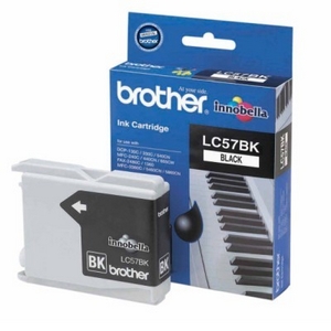 muc in brother lc 57 black ink cartridge lc 57bk