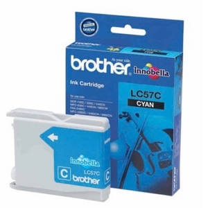 muc in brother lc 57 cyan ink cartridge lc 57c