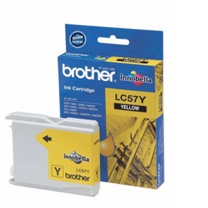 muc in brother lc 57 yellow ink cartridge lc 57y