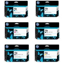 Mực in HP 730 300-ml Cyan DesignJet Ink Cartridge (P2V68A)