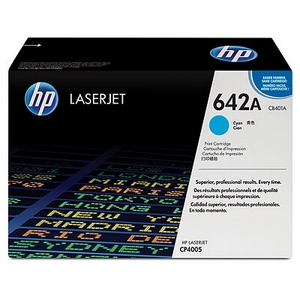 muc in hp 642a cyan laserjet toner cartridge cb401a