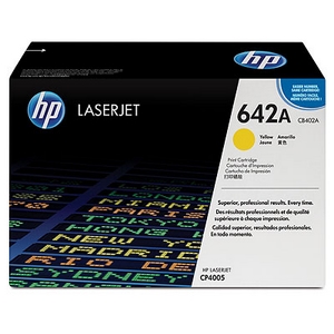 muc in hp 642a yellow laserjet toner cartridge cb402a