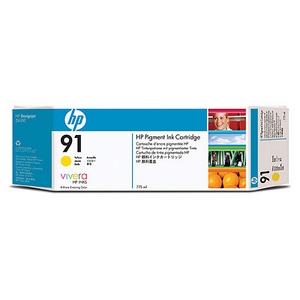 Mực in HP 91 775-ml Pigment Yellow Ink Cartridge (C9469A)