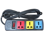 Ổ cắm LiOA kéo dài 3 ổ 3 chấu