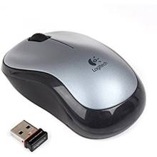 Chuột quang không dây Logitech Mouse Logitech Optical Wireless M185 màu xám