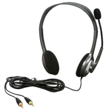 Tai Nghe Logitech H111 có mic 2 jack cắm
