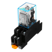Relay nguồn và đế cho báo cháy, báo động