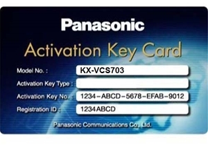 Panasonic KX-VCS783X 5 Key HDVC Mobile for Windows Activation key for 3 year