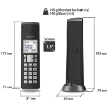 Điện thoại Panasonic KX-TGK220