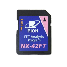 Phần mềm phân tích FFT NX-42FT Máy đo độ ồn Rion NL-42 và NL-52