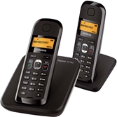 Điện thoại Siemens Gigaset AS180 Duo Black