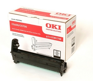 oki c5600 black image drum